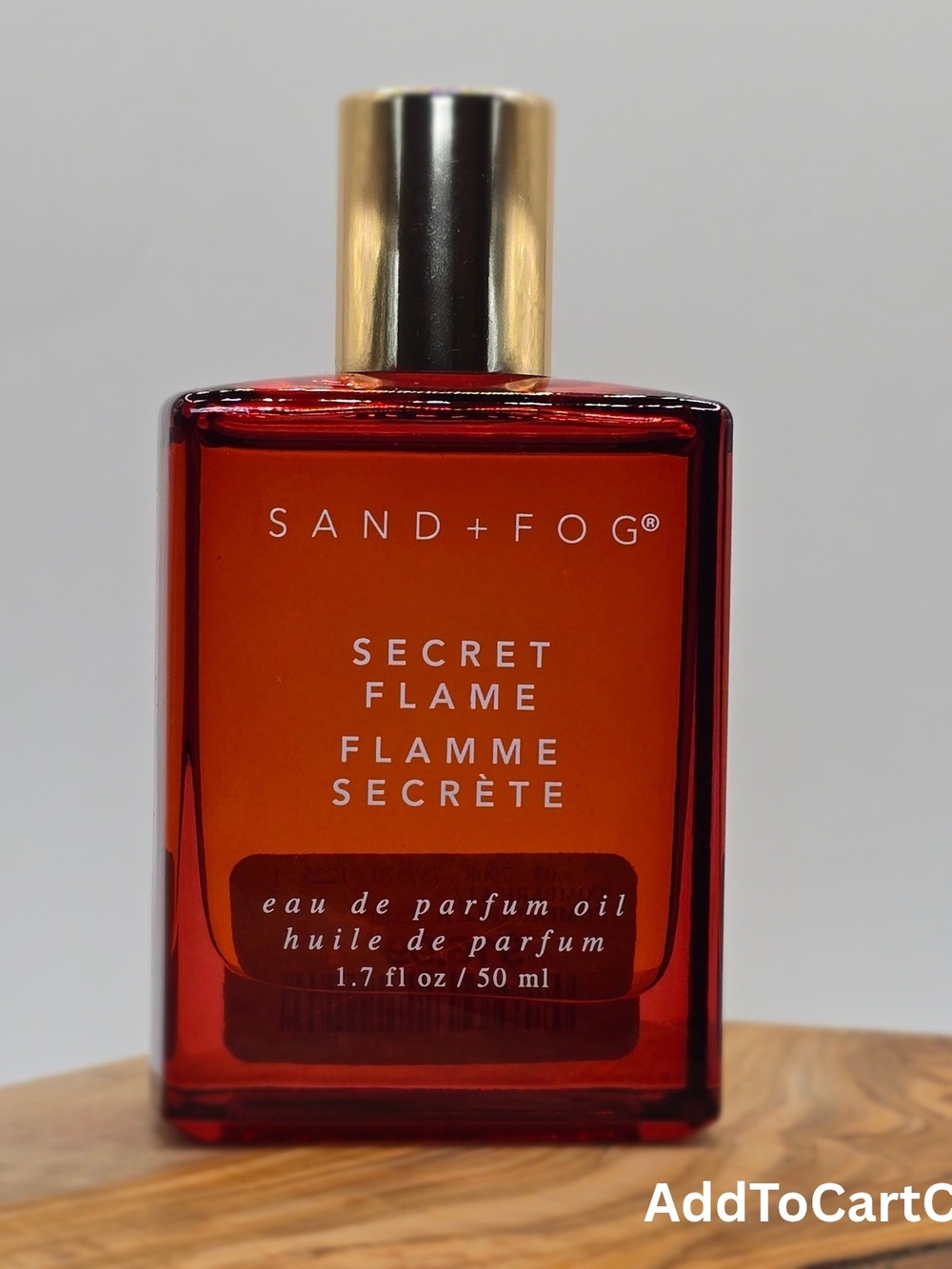 Sand + Fog Secret Flame Eau de Parfum Oil - Red